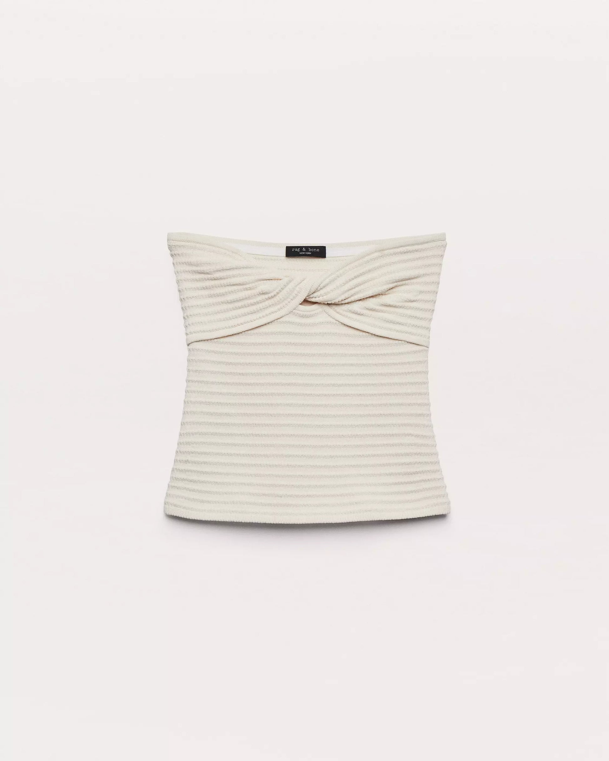 Ivory Twist Tube Top